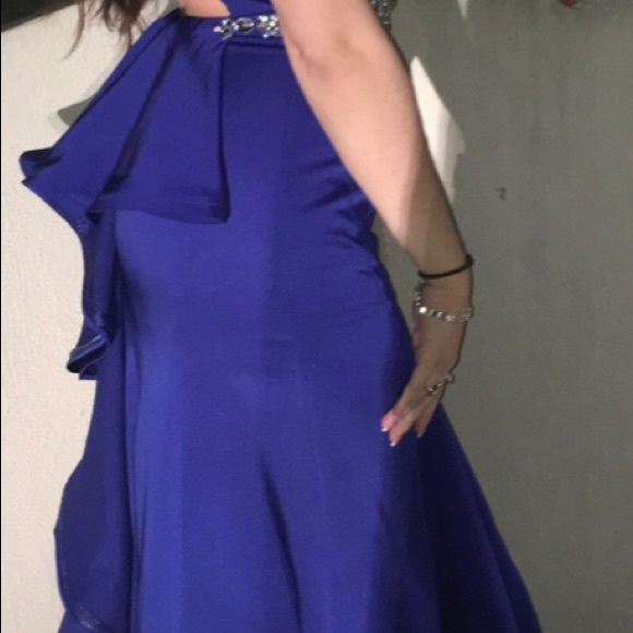 Royal blue prom dress - Picture 2 of 3